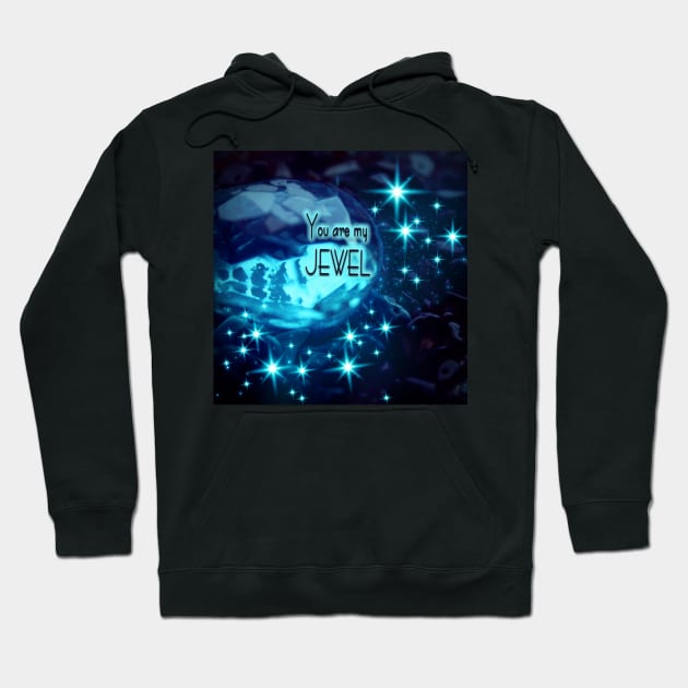 MY JEWEL Hoodie by Begoll Art